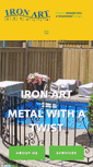 Mobile Screenshot of ironartonline.ca